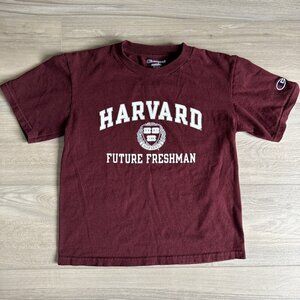 Future Harvard Freshman Burgundy Youth Small Kids Size‎ 6-7 Champion Shirt